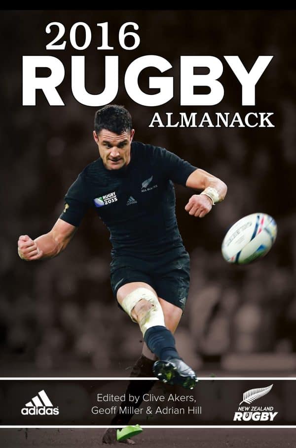 2016 Rugby Almanack cover