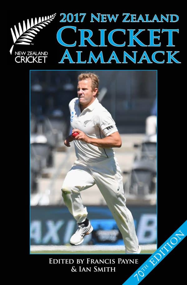 2017 Cricket Almanack cover