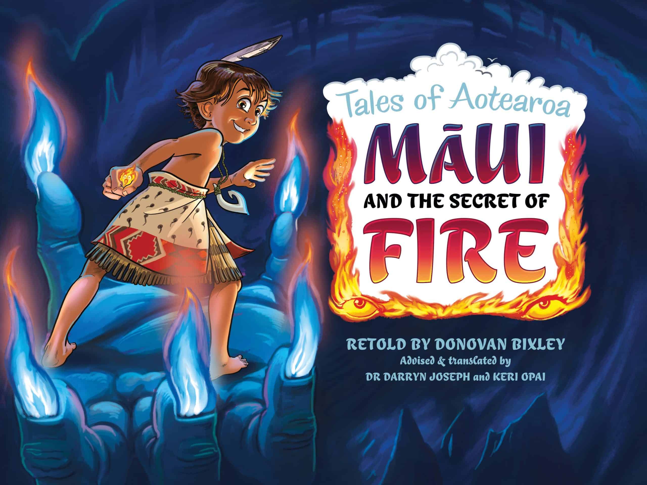 Māui and the Secret of Fire cover