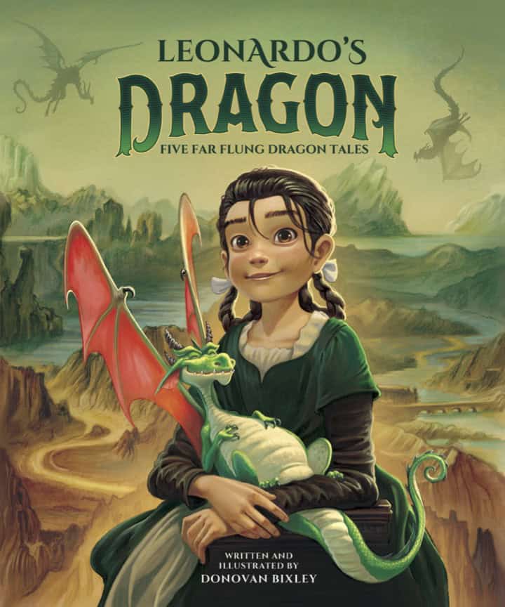 Cover art for Leonardo's Dragon