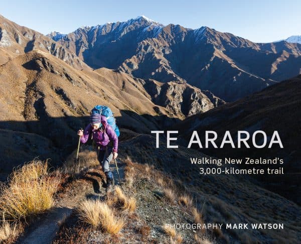 Cover art for the updated edition of Te Araroa.