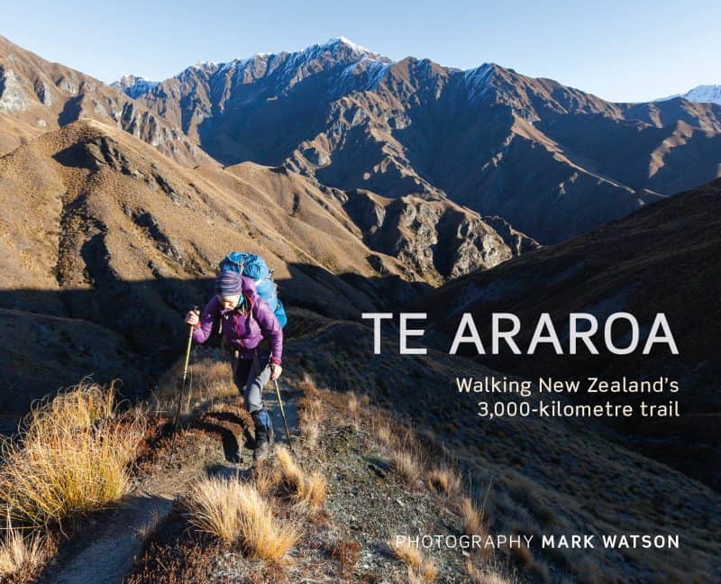 Cover art for the updated edition of Te Araroa.